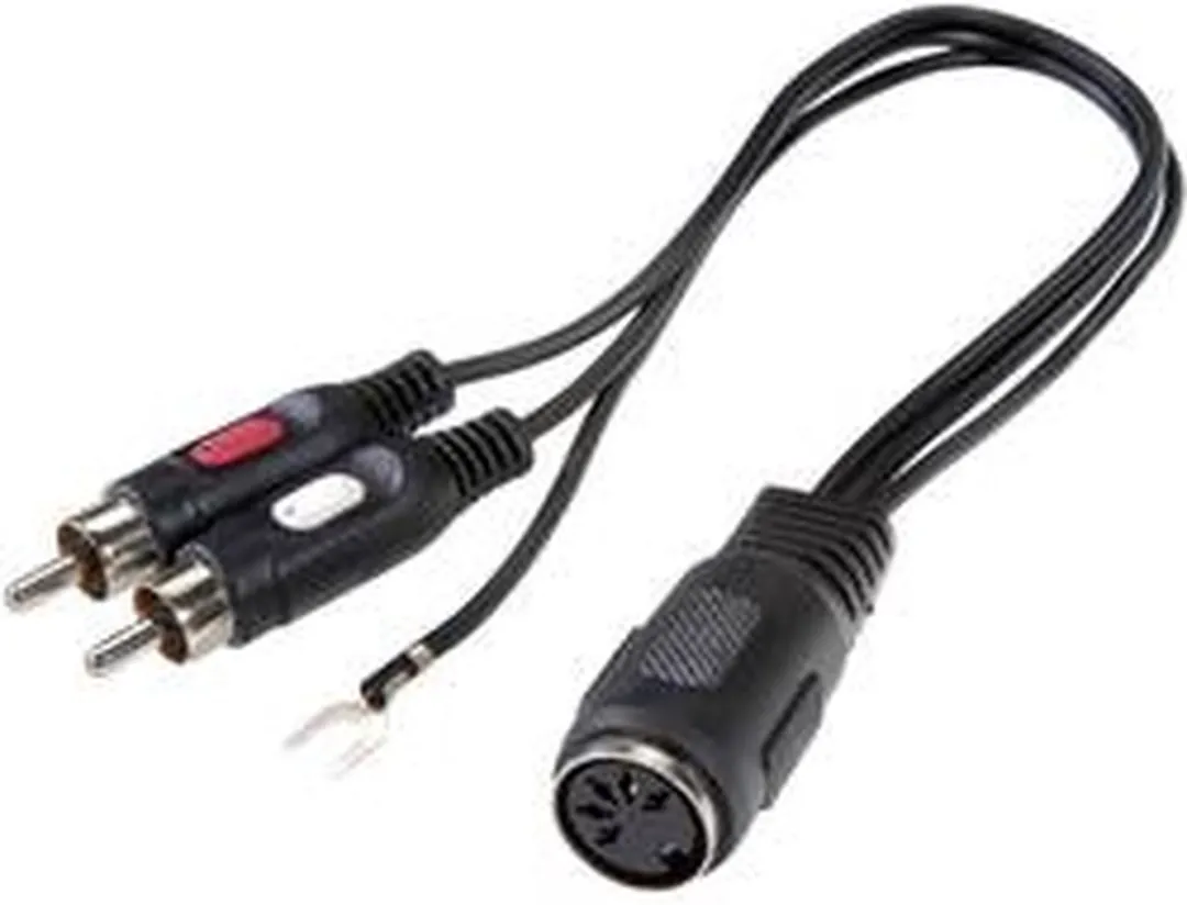 SpeaKa Professional SP-7869832 Cinch/DIN Audio Y-adapter