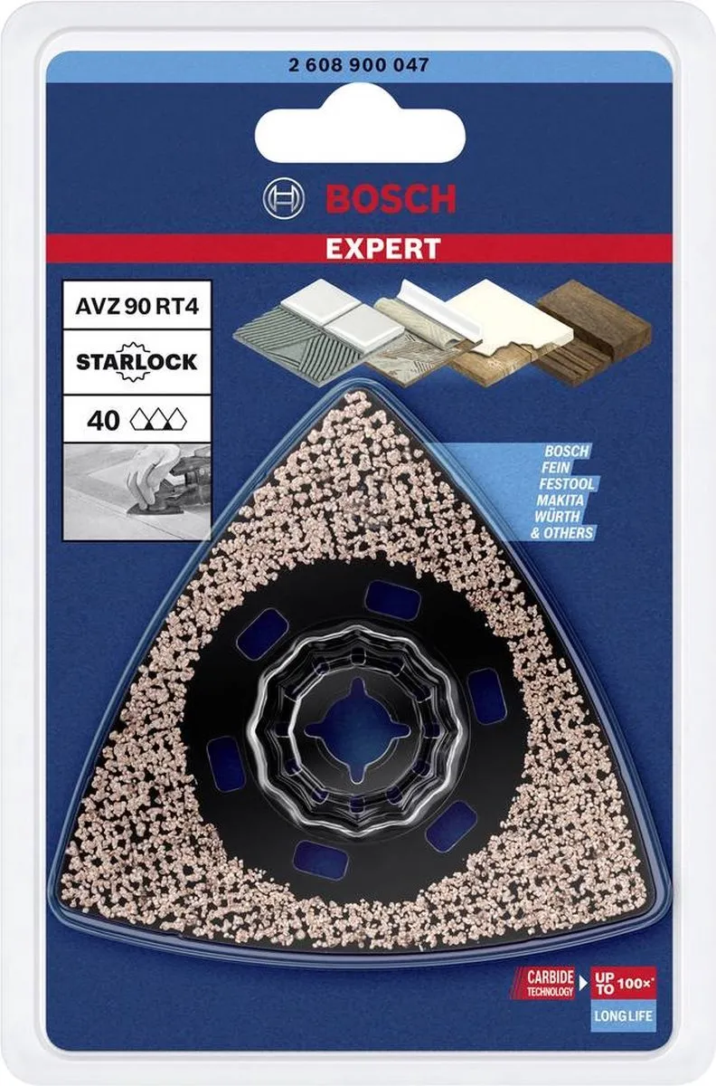 Bosch Professional AVZ 90 RT4 Starlock Schuurplaat - Metaal - afbeelding 6 van 6
