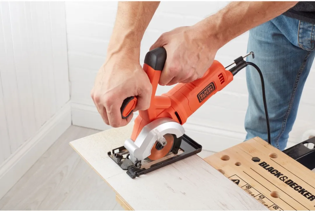 BLACK+DECKER BES510-QS Mini Cirkelzaag 400W - 85mm - afbeelding 6 van 6