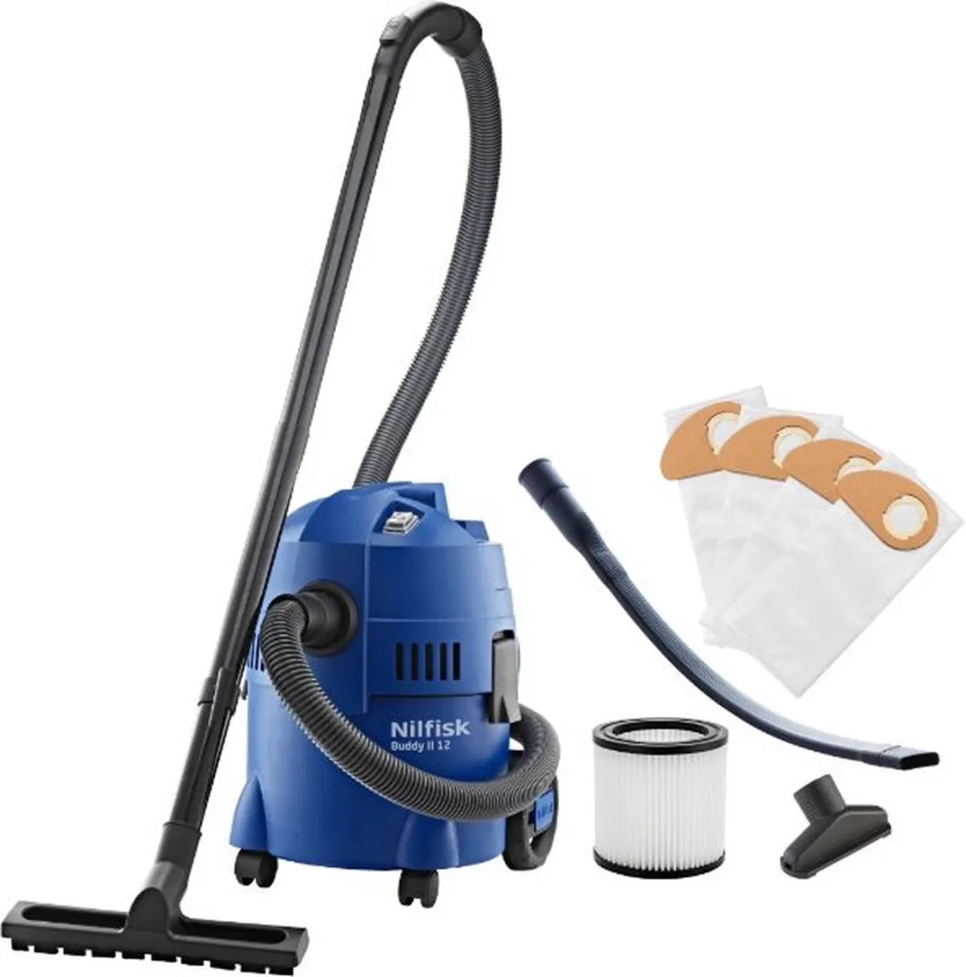Nilfisk Buddy II 128390138 Stof-/waterzuiger 12L
