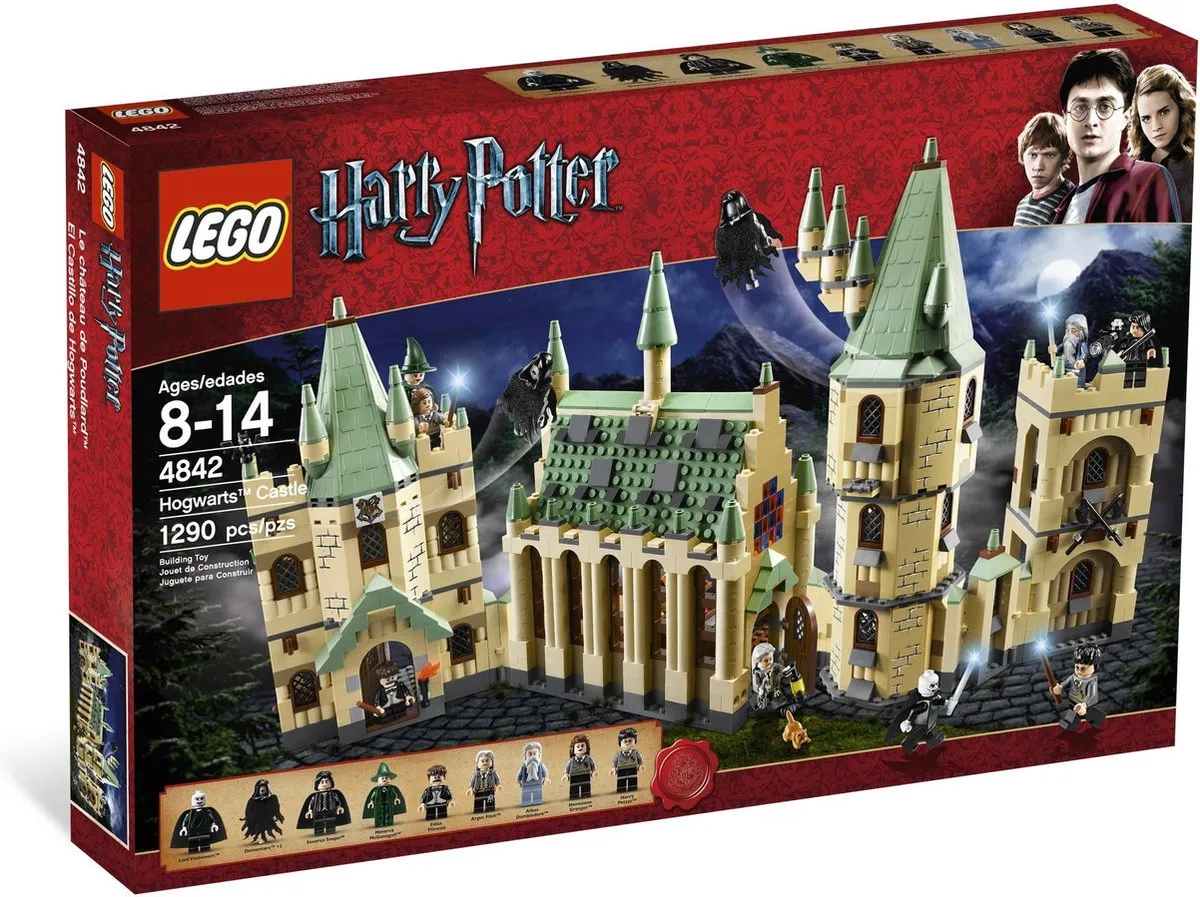 LEGO Harry Potter Zweinstein Kasteel 1290 Stenen