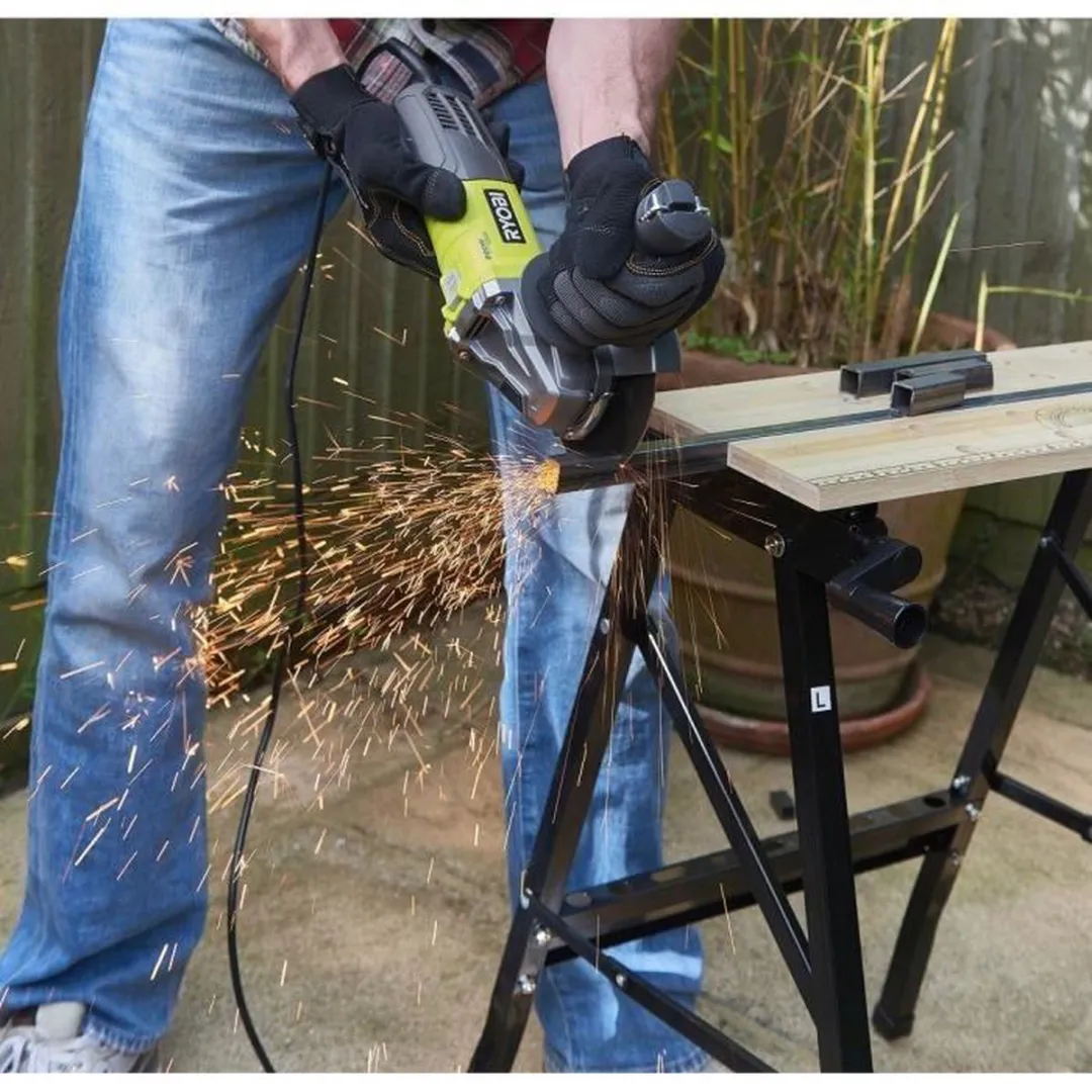 Ryobi RAG800-G125 Hoekschuurmachine 800W - 4 Accessoires