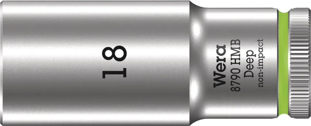 Wera 05004537001 Hand- en Machinedop 3/8" 15x22x64mm - 8790 HMB Deep