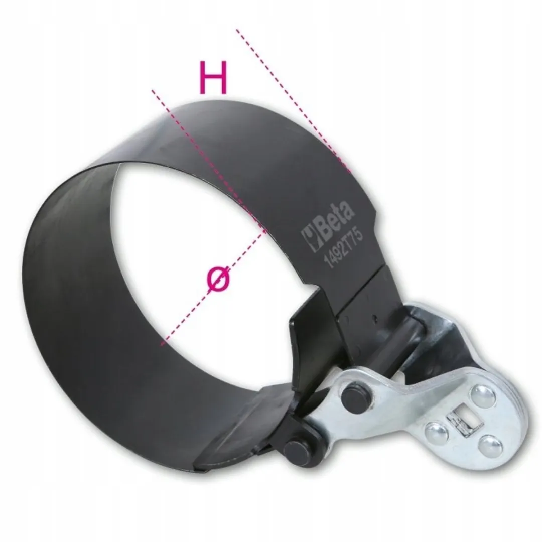Beta Bandleutel voor Oliefilters Vrachtwagens 120-140mm