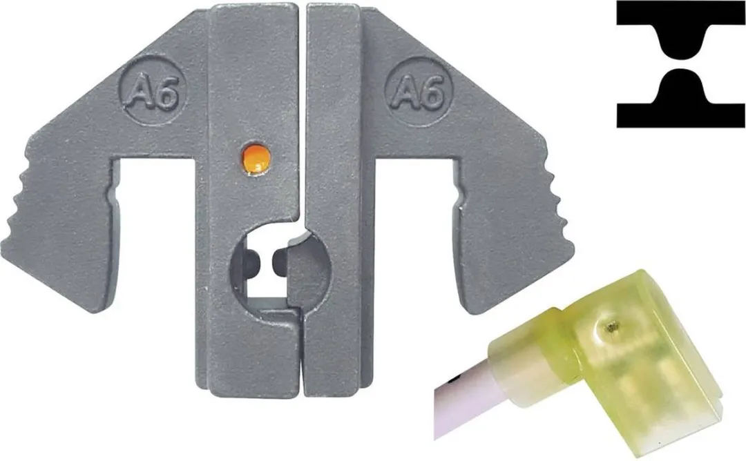 TOOLCRAFT PLE-0A6 Krimphuls 4-6mm² - Kleurloos