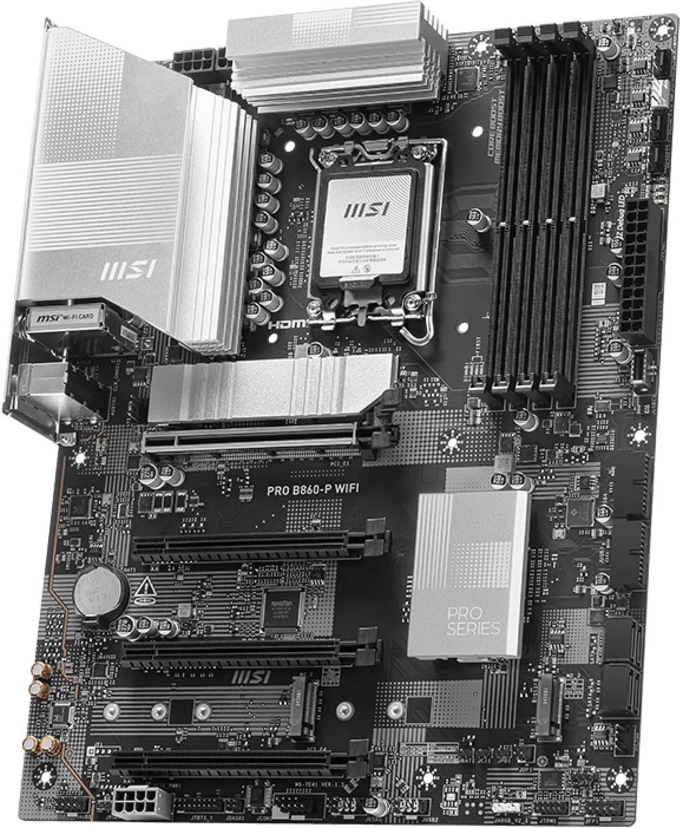 MSI PRO B860-P WIFI Moederbord - ATX - Intel B860