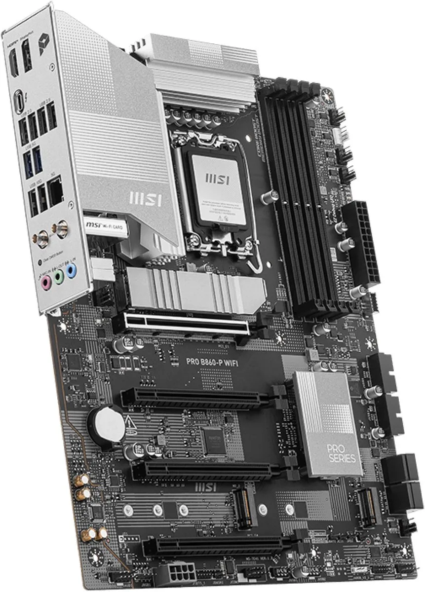 MSI PRO B860-P WIFI Moederbord - ATX - Intel B860