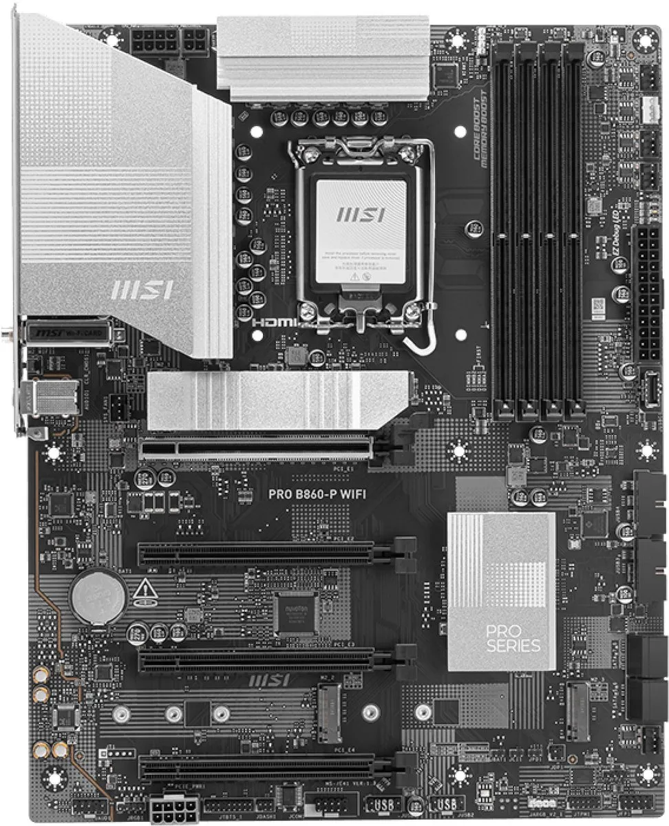 MSI PRO B860-P WIFI Moederbord - ATX - Intel B860