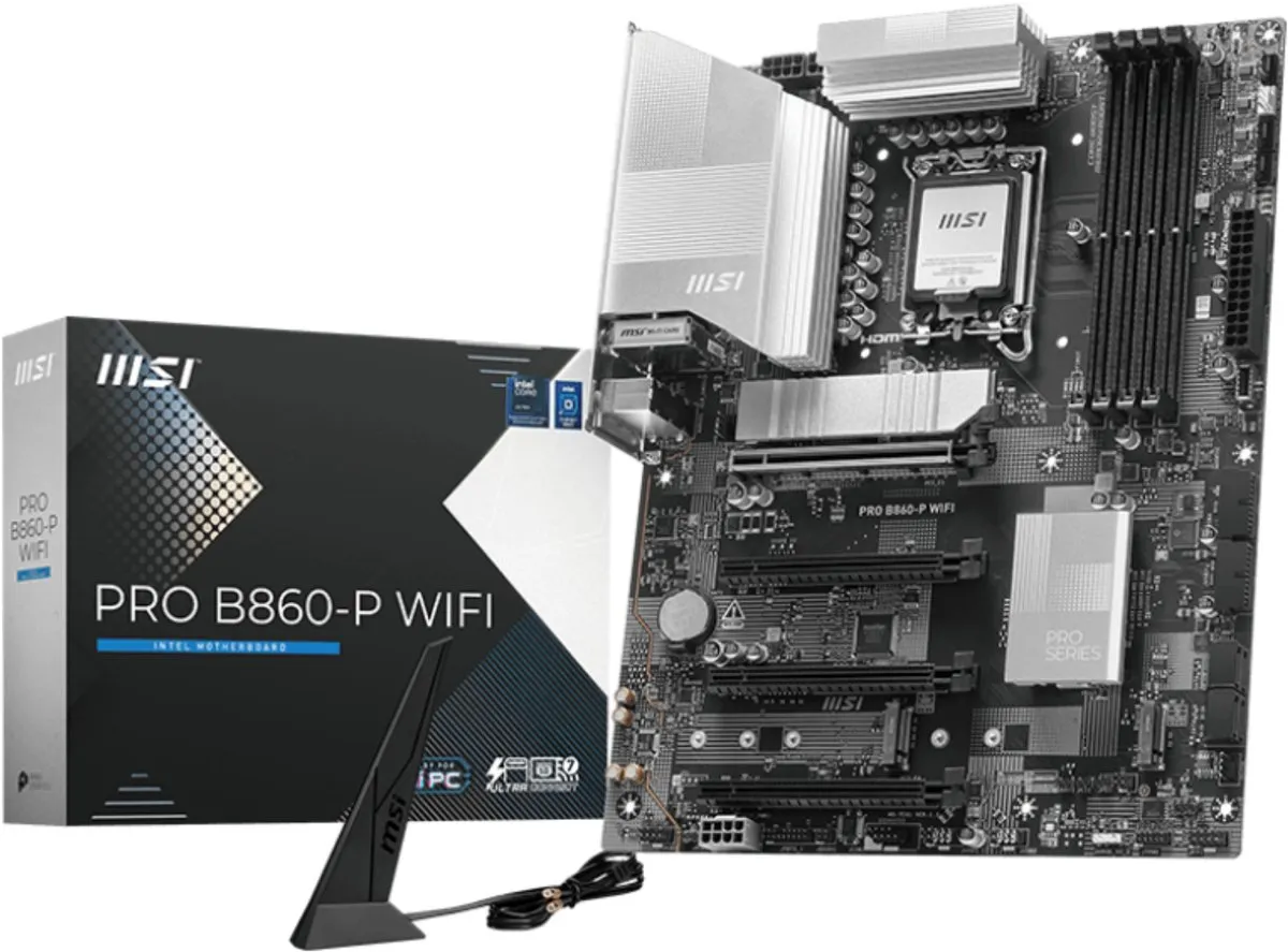 MSI PRO B860-P WIFI Moederbord - ATX - Intel B860