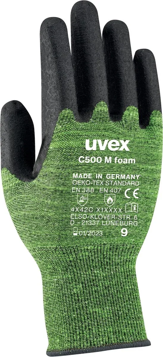 Uvex C500 M Foam Snijbeschermingshandschoen