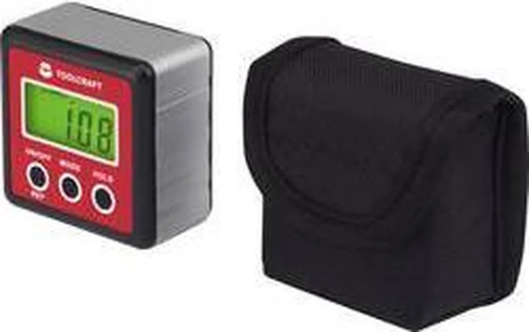 TOOLCRAFT TO-4988565 Digitale Hoekmeter 360°