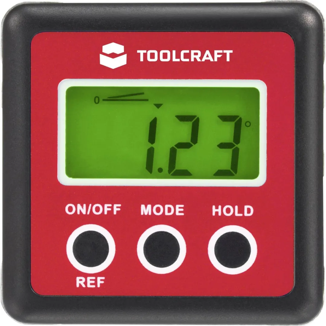 TOOLCRAFT TO-4988565 Digitale Hoekmeter 360°