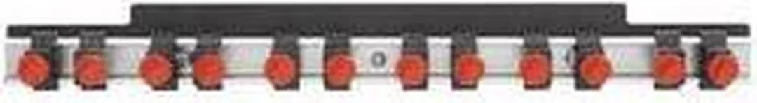 TOOLCRAFT Aluminium Gereedschapstrip 435x48mm - 1 Stuk