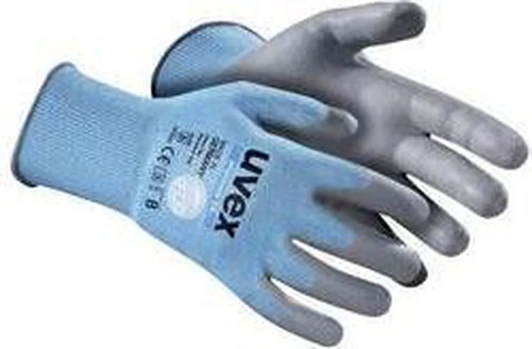 Uvex Phynomic C5 6008107 Snijbeschermingshandschoen - Maat 7 - Blauw/Grijs