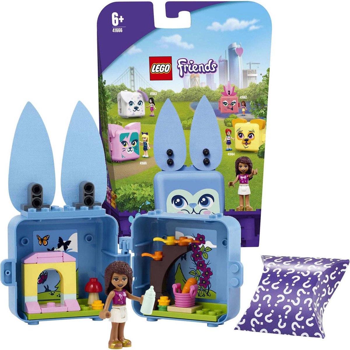 LEGO Friends Andrea's Konijnen Kubus - 41666