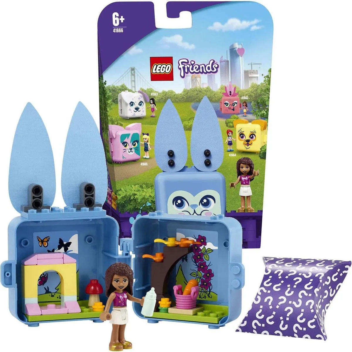 LEGO Friends Andrea's Konijnen Kubus 41666 - 564 Stukken