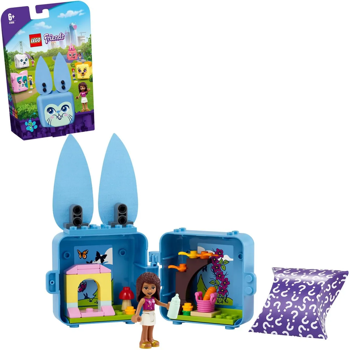 LEGO Friends Andrea's Konijnen Kubus 41666 - 564 Stukken