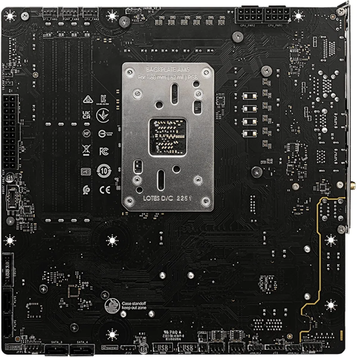 MSI B650M Project Zero AM5 Moederbord - microATX