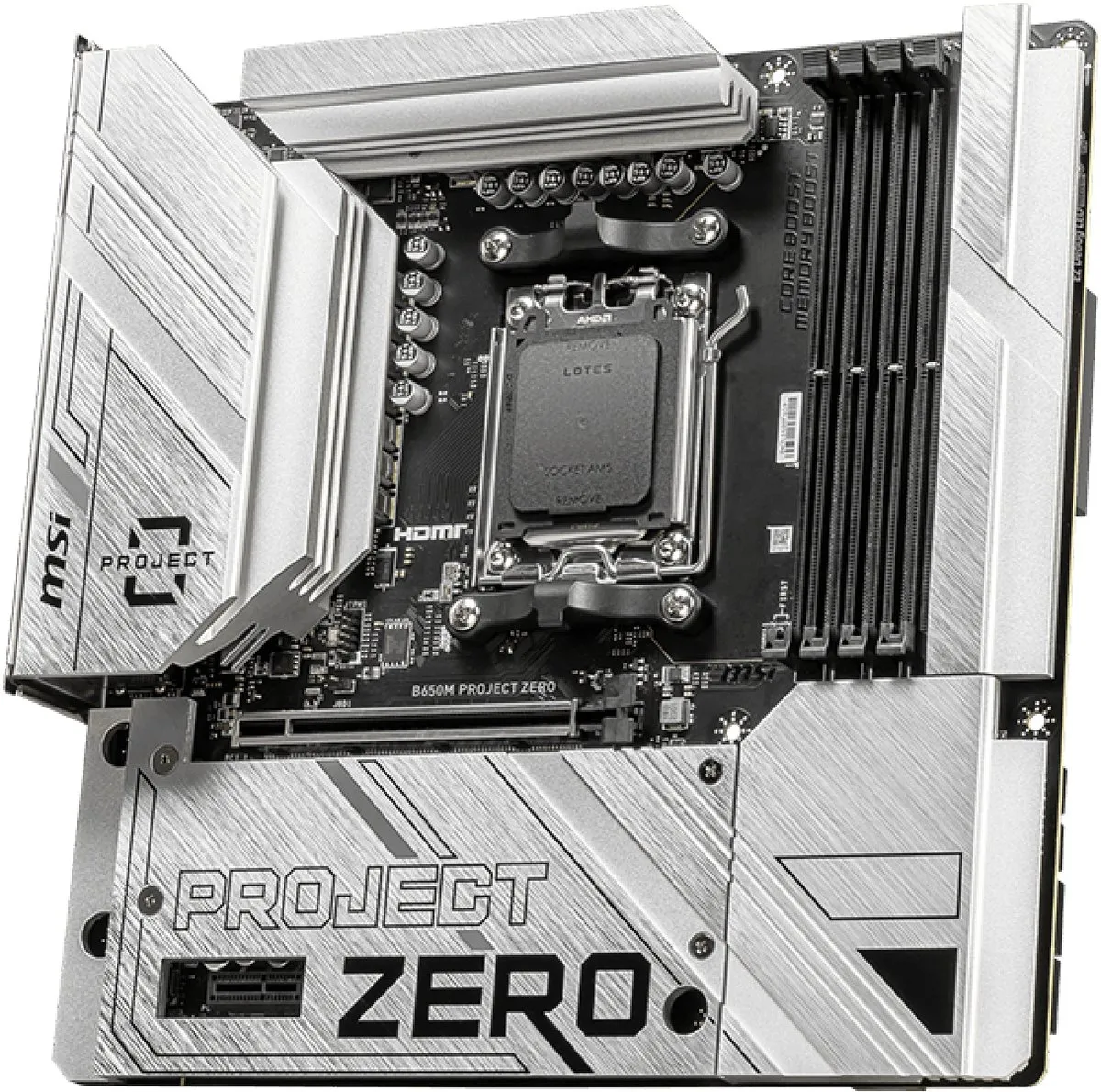 MSI B650M Project Zero AM5 Moederbord - microATX