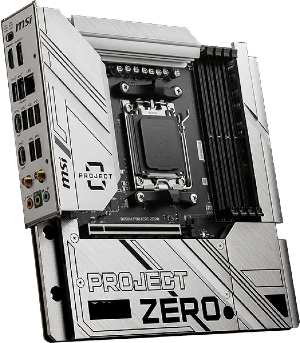 MSI B650M Project Zero AM5 Moederbord - microATX