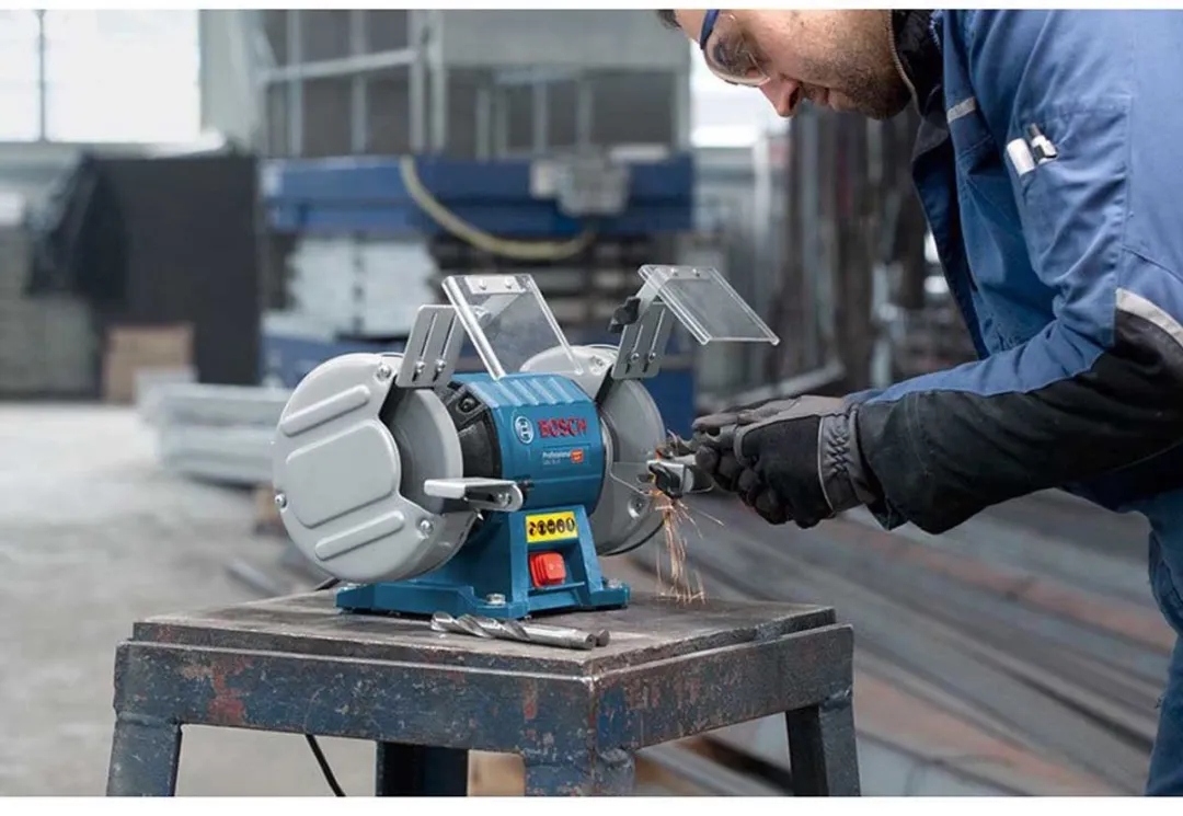 Bosch Professional GBG 35-15 Tafelslijpmachine - Metaal - 350W - Ø150mm