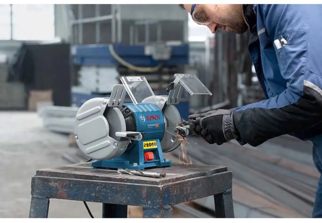 Bosch Professional GBG 35-15 Tafelslijpmachine - Metaal - 350W - Ø150mm