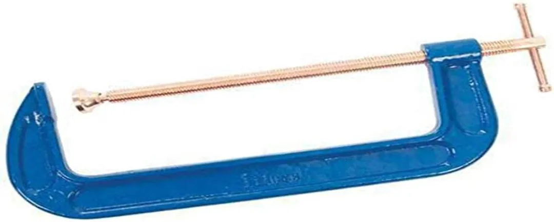 Silverline G-klem 75mm Gietijzer - T-handvat