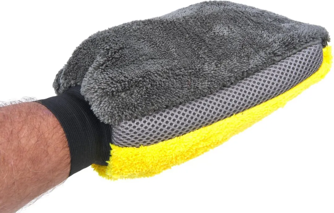 HBM Universele Microvezel Washandschoen - Lamp