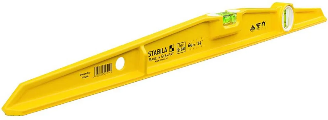 Stabila 81SM Torpedo Waterpas 60cm - Magnetisch - afbeelding 5 van 6