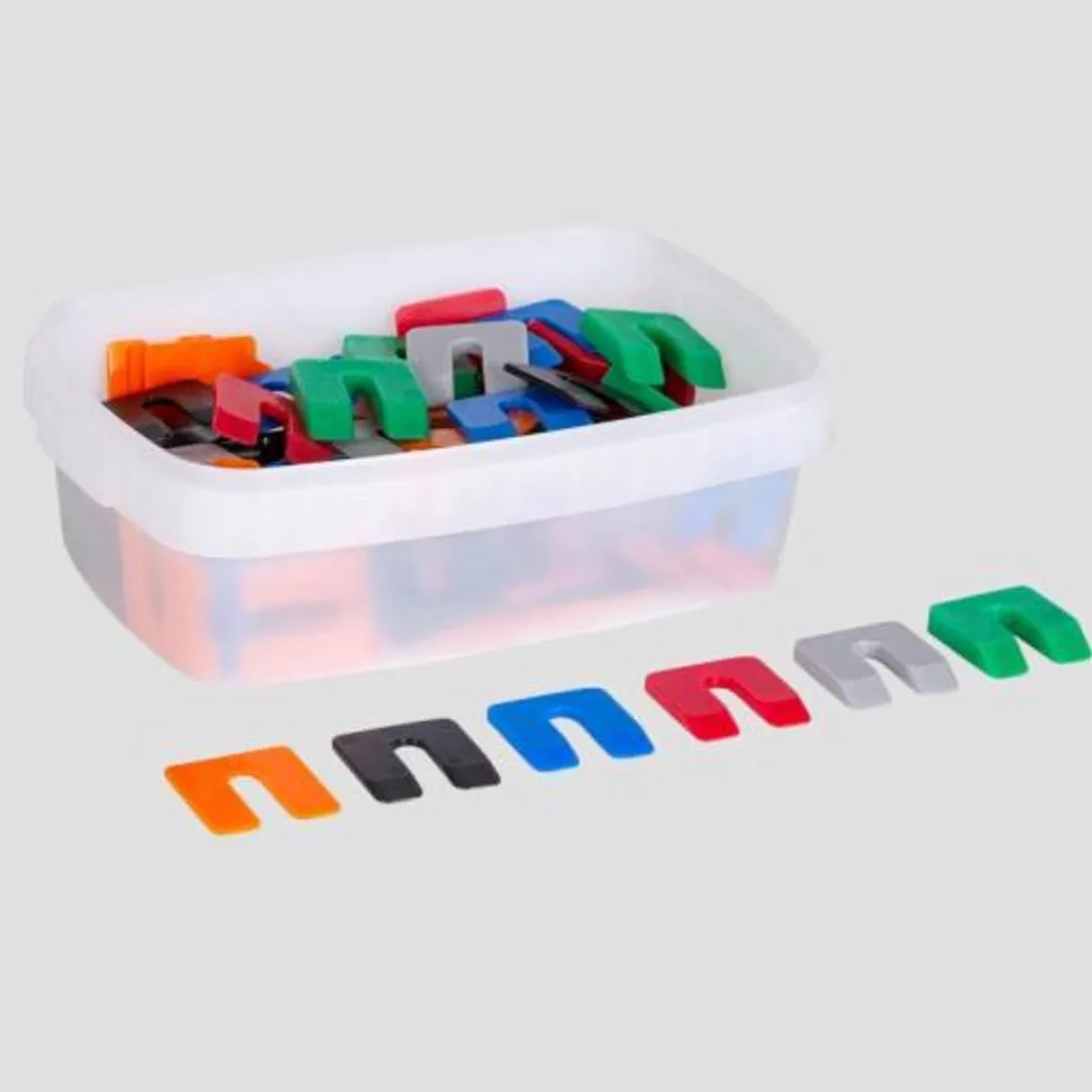 GB Uitvulplaatjes met sleuf 240 Stuks - 50mm - Oranje