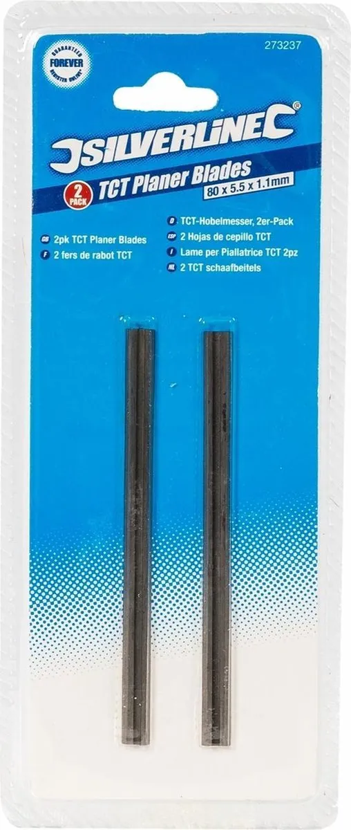 Silverline 273237 Schaafmachine Bladen - 2 Stuks