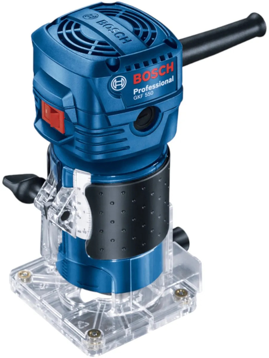 Bosch Professional GKF 550 Kantenfrees - 550W - Blauw