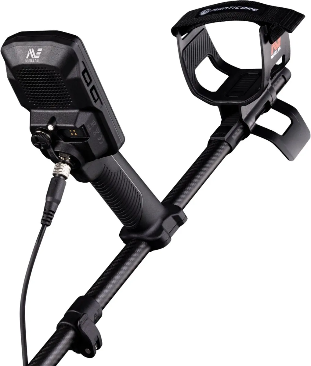 Minelab MANTICORE Metaaldetector 28cm - Zwart/grijs - afbeelding 6 van 6