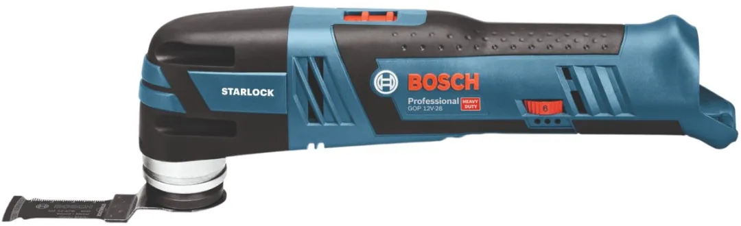 Bosch Professional GOP 12V-28 Accu Multitool - 2x 3.0Ah - 12 Stuks