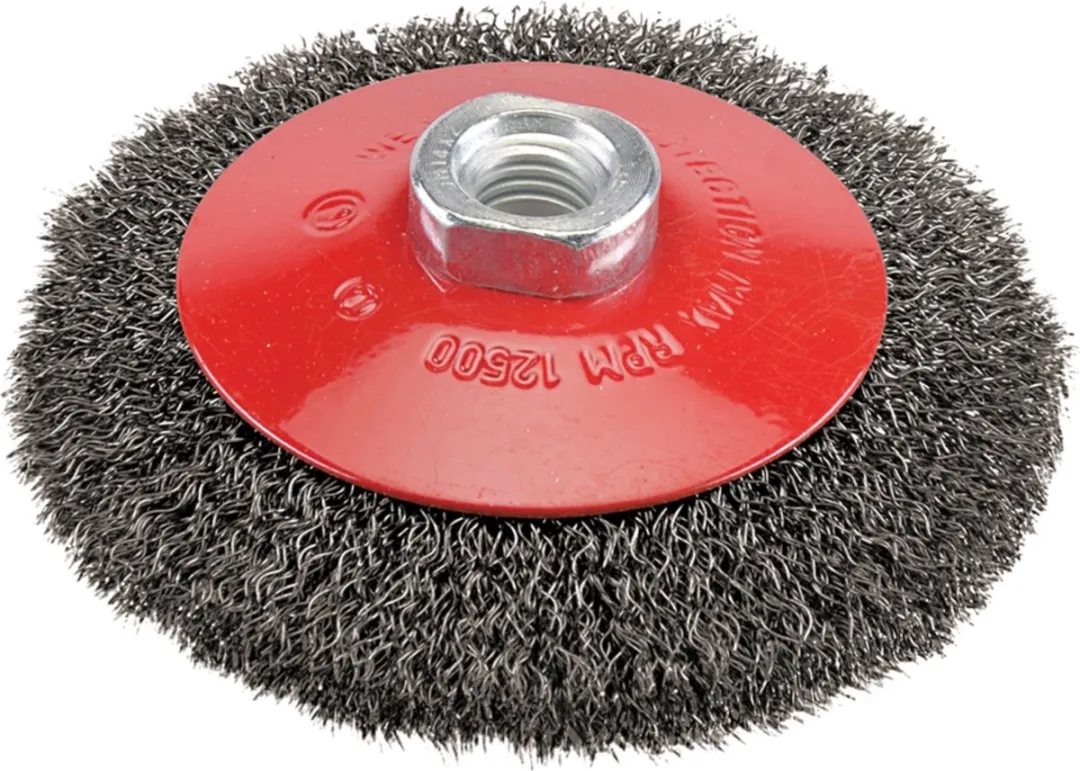 Silverline Staalborstel Gegolfd Ø115mm