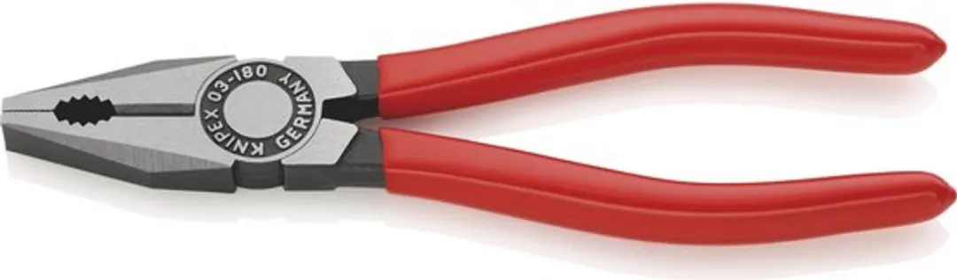 Knipex Combitang 180mm - Gepolijst met kunststof grepen