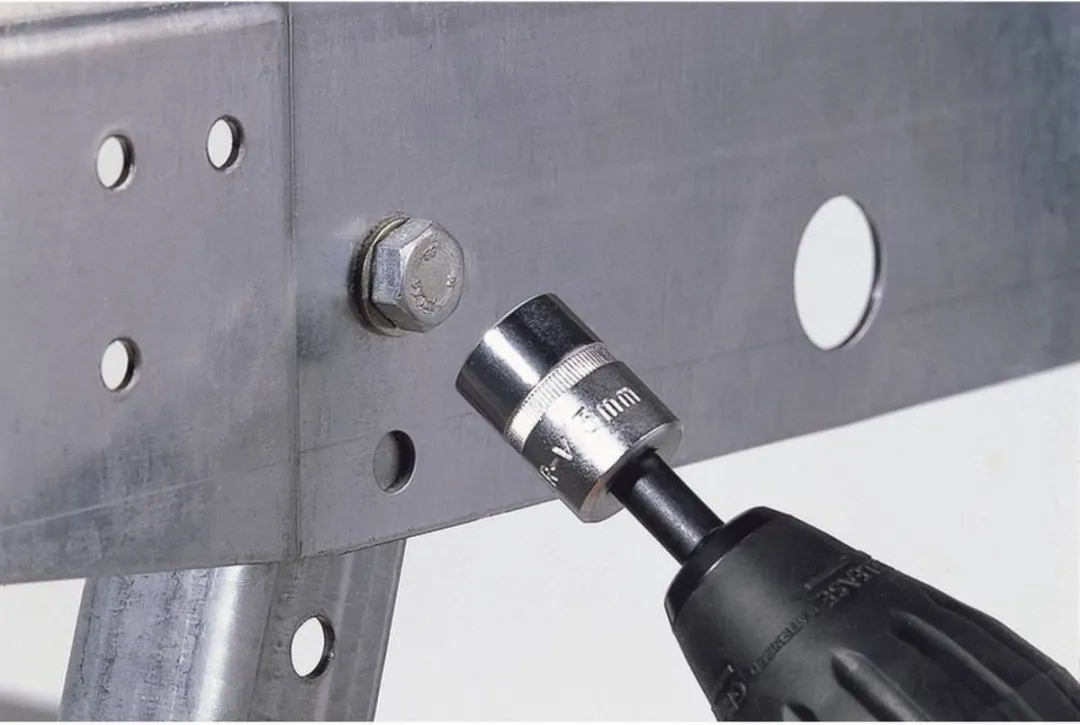 Wolfcraft Dopsleutelset 2413000 - 6-delig 5/16"-1/2"