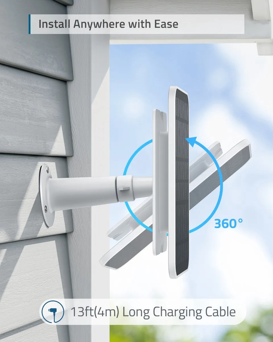 Eufy 2C Add-on Camera + Zonnepaneel - Wit