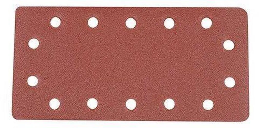 Silverline Geperforeerde Klittenband Schuurvellen 60 - 115x230mm - 10 Stuks
