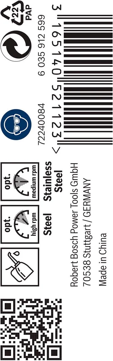Bosch Professional ST. LINE 3,2mm HSS-CO Boor - 10 Stuks