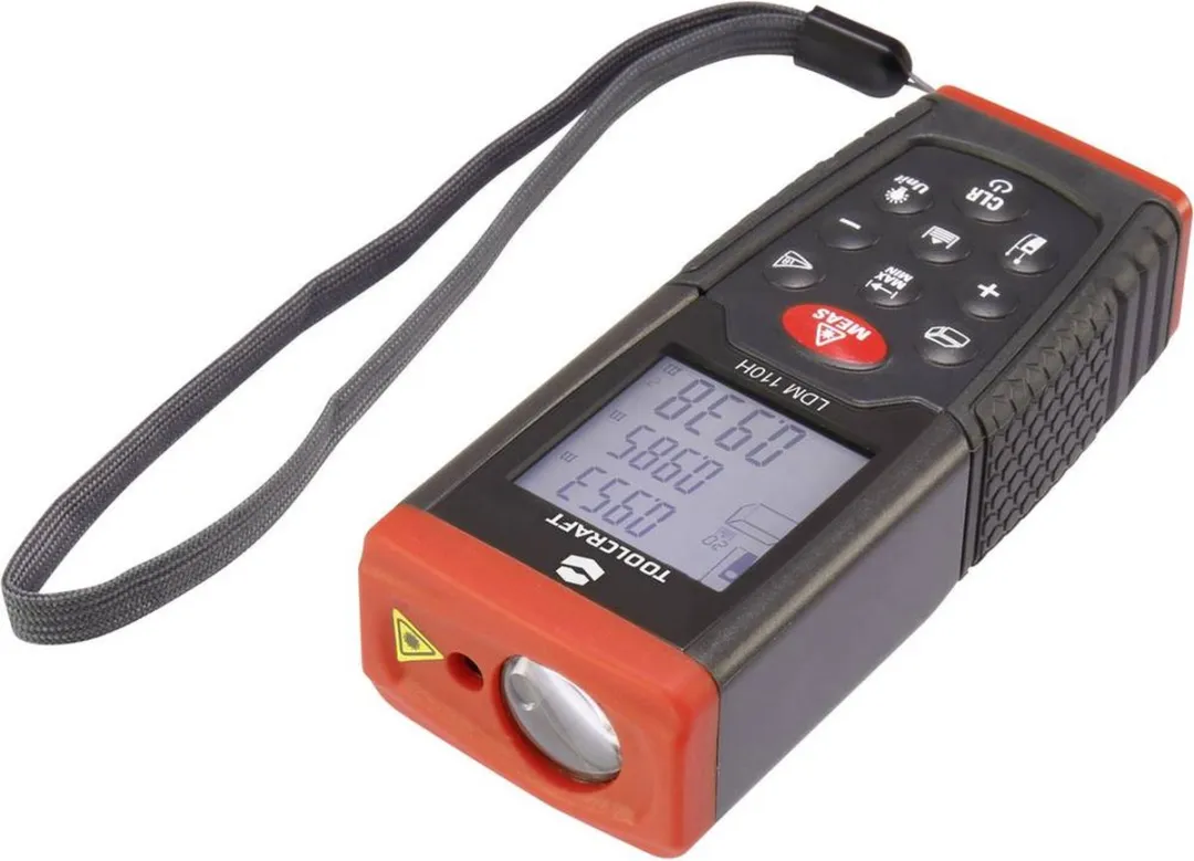 TOOLCRAFT LDM100H Laserafstandsmeter 100m
