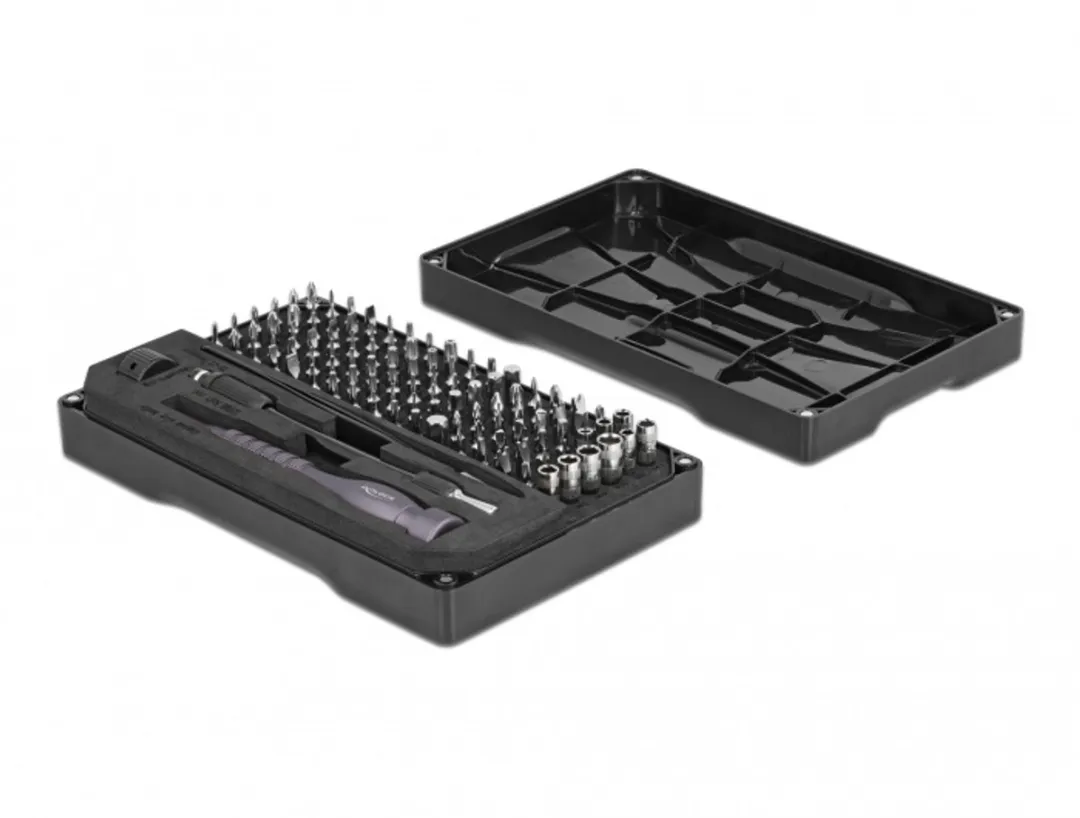 Delock Precision Schroevendraaierset 106-delig