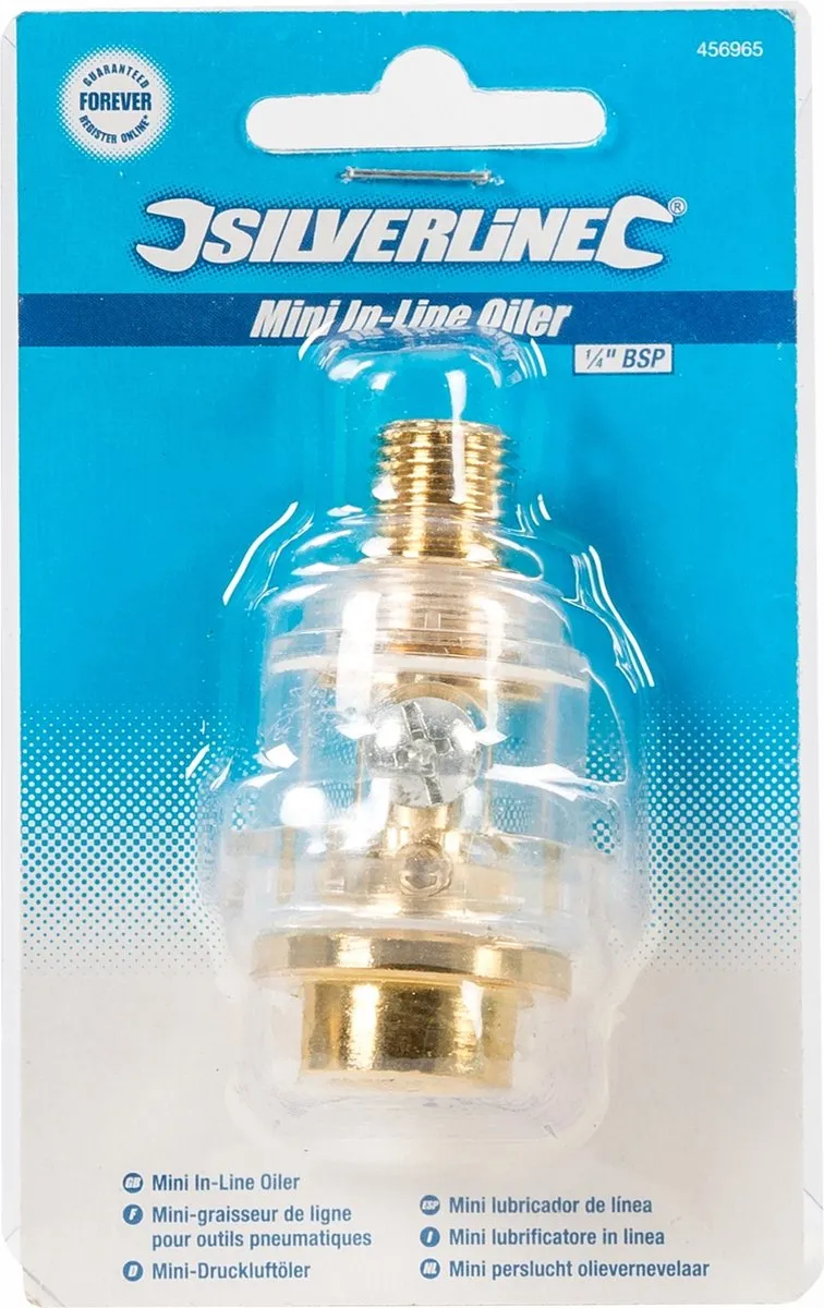 Silverline Mini Perslucht Olievernevelaar 456965 - 55mm