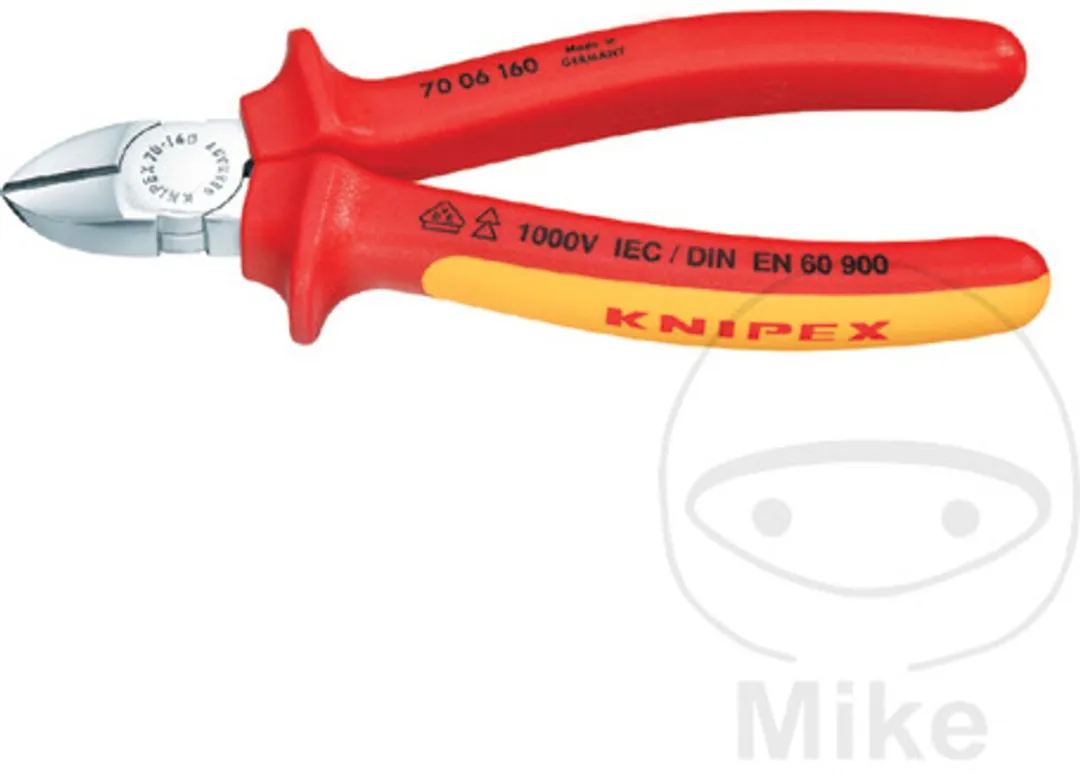 Knipex 7006 Zijsnijtang 140mm - Verchroomd