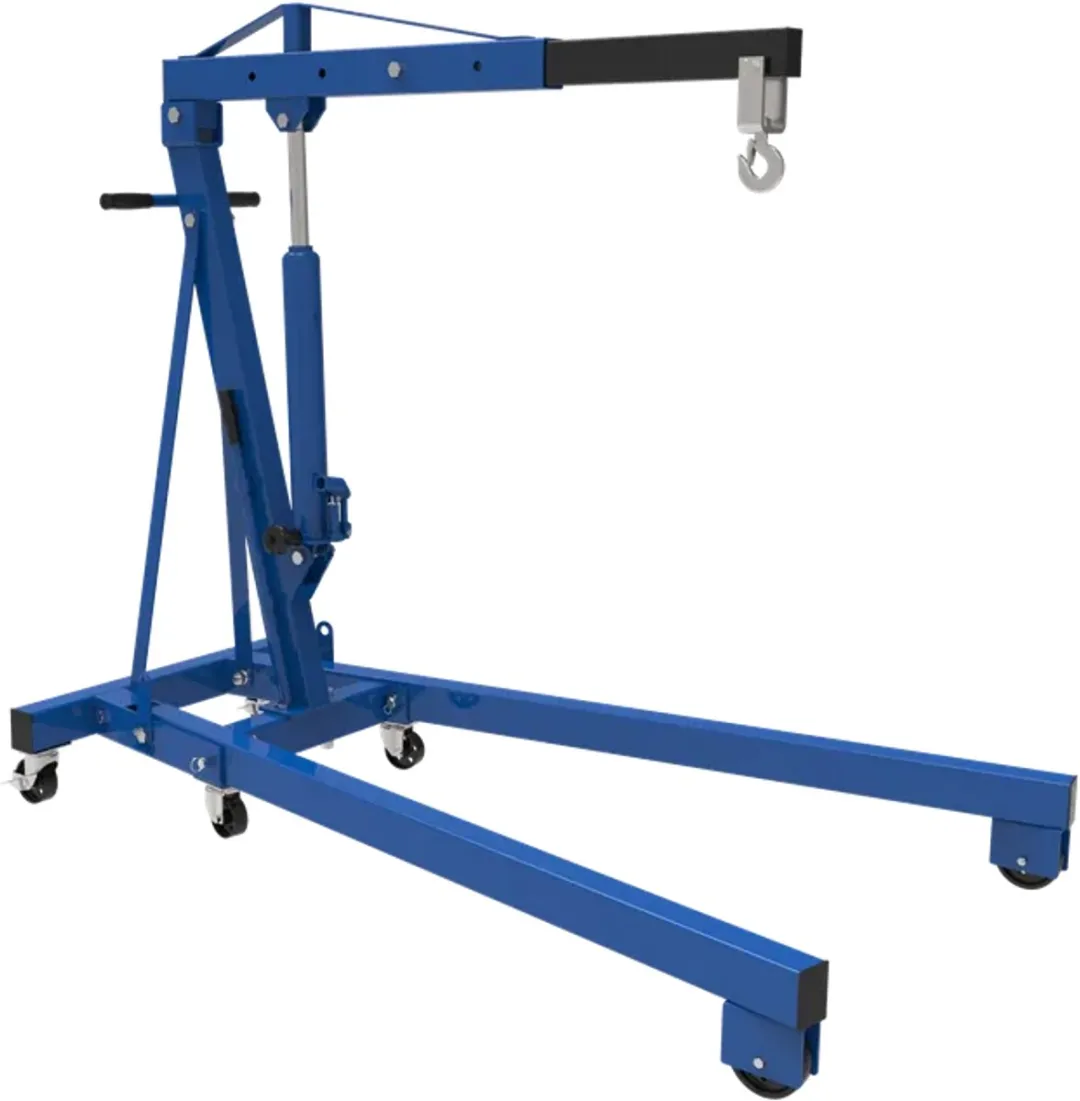 HBM Opvouwbare Werkplaatskraan 2 Ton - Boorhamer