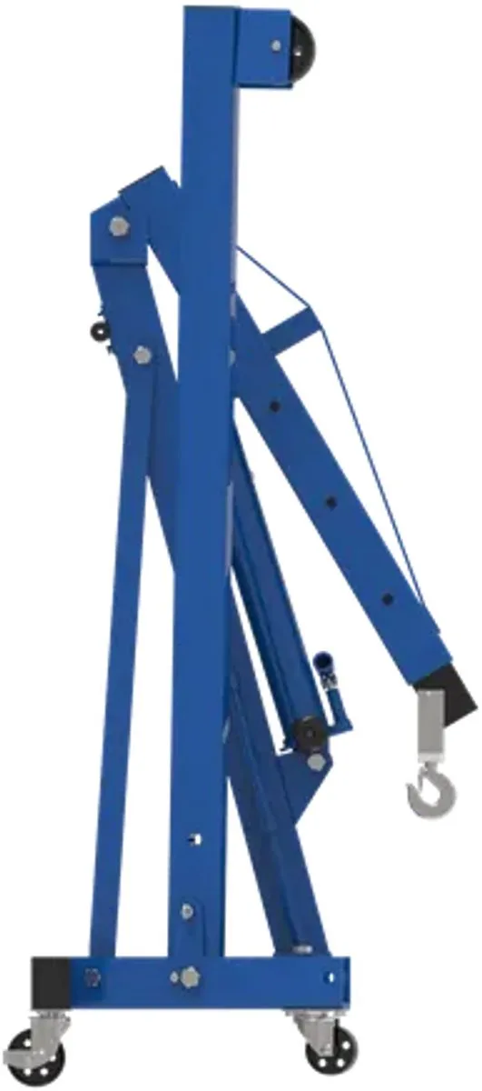 HBM Opvouwbare Werkplaatskraan 2 Ton - Boorhamer