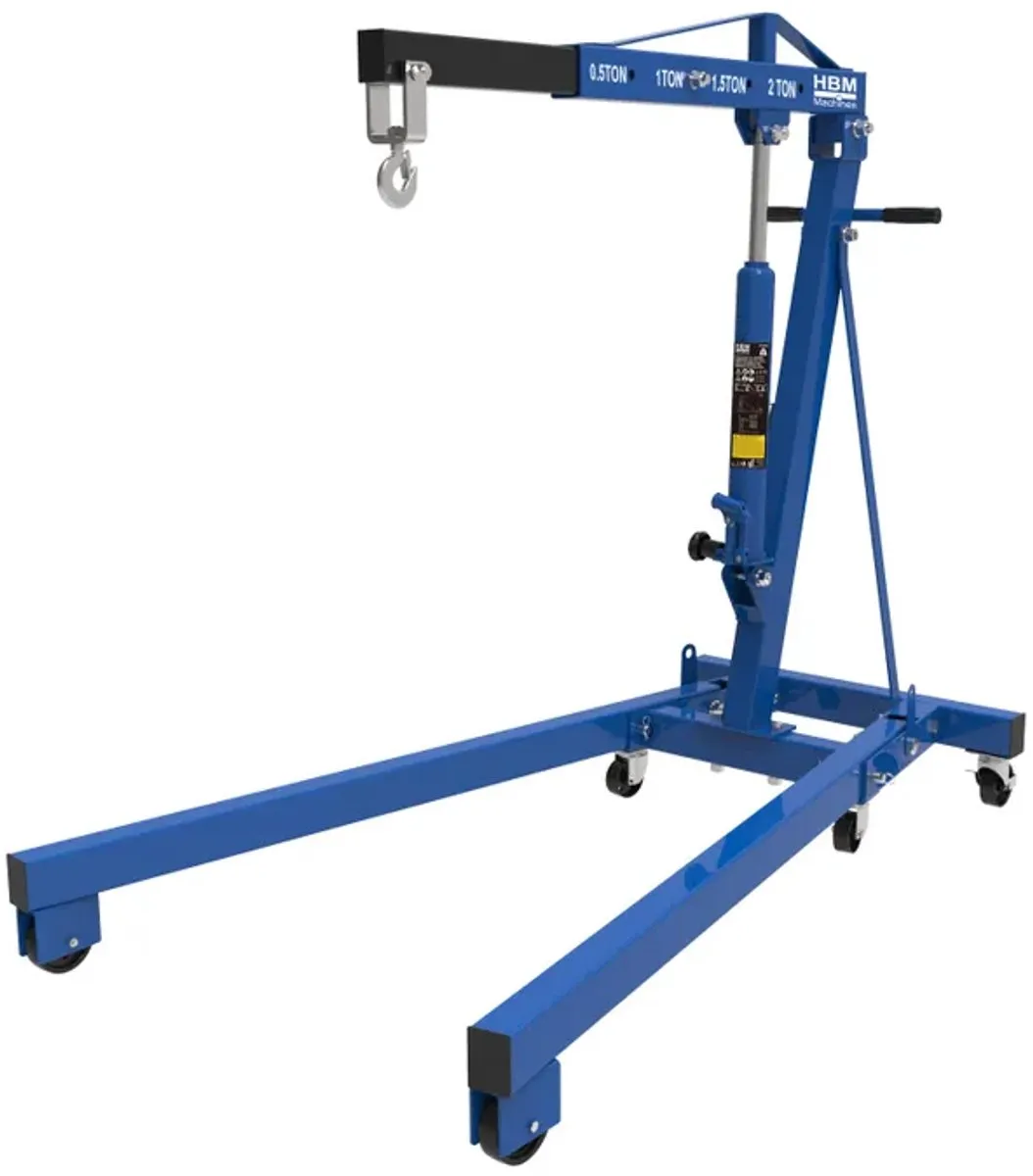 HBM Opvouwbare Werkplaatskraan 2 Ton
