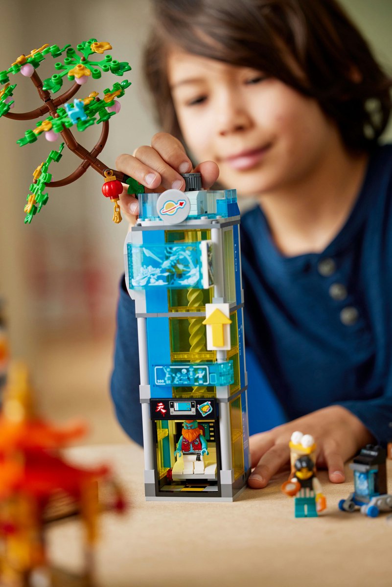 LEGO Monkie Kid Megapolis City 5th Anniversary 80054, Bouwpakket, 10 jaar, Kunststof, 2330 stuk(s), 3,78 kg