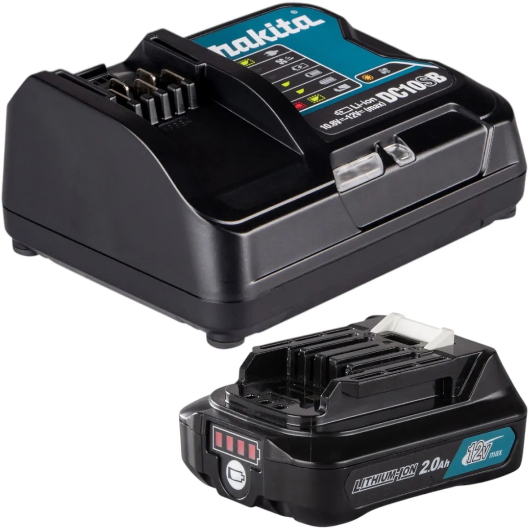 Makita ML107 DSA1 Acculamp 12V - 200 Lumen - Turquoise/Zwart - afbeelding 3 van 5