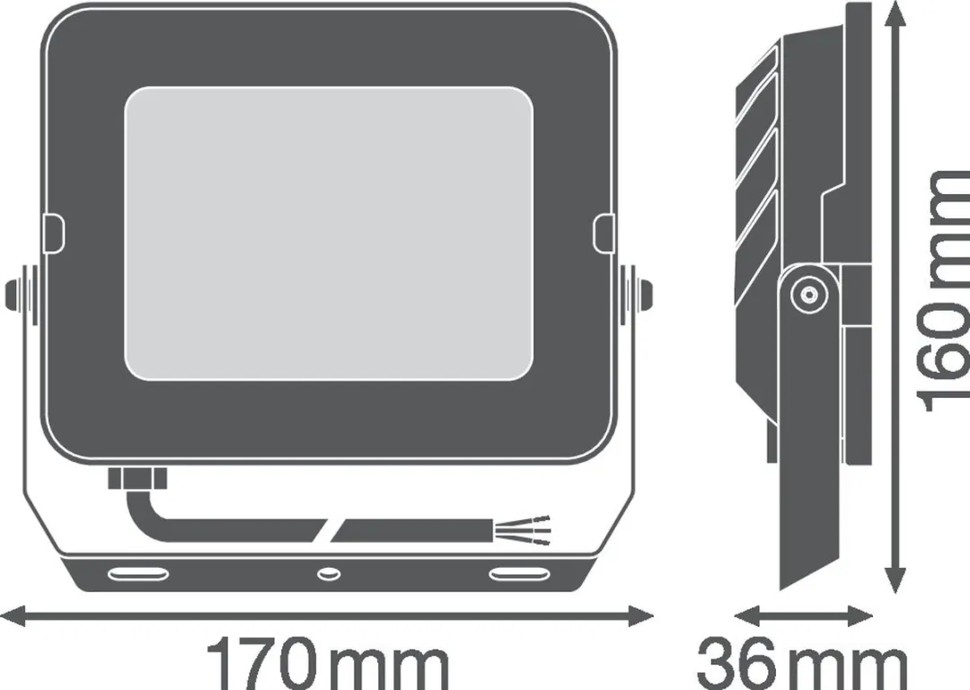 LEDVANCE LED Floodlight Compact 50W 5000lm - IP65 - afbeelding 4 van 4